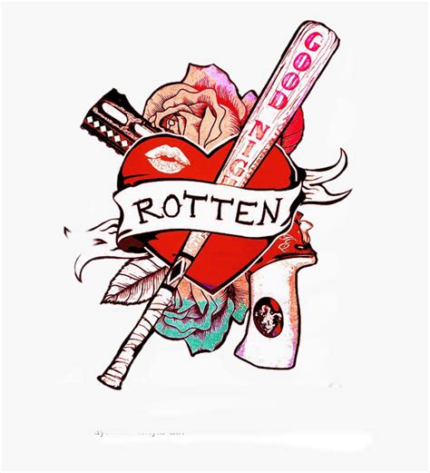 Harley Quinn Rotten Svg