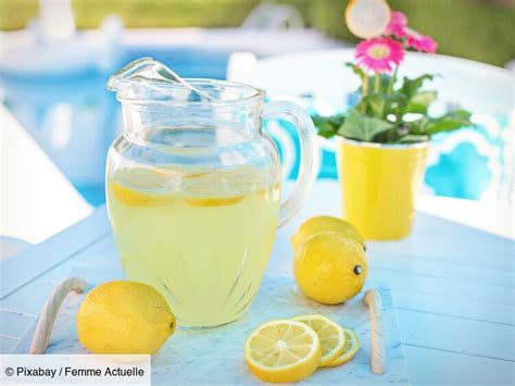 Limonade maison la recette traditionnelle et ses variantes Femme