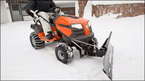 Ariens Riding Lawn Mower Snow Plow Home Improvement