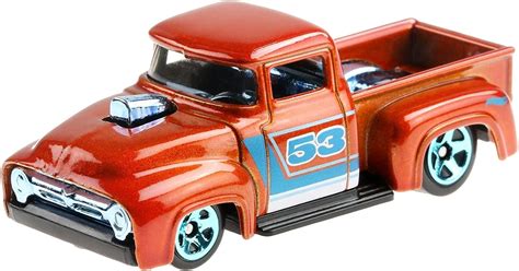 Buy Hot Wheels Orange And Blue 53rd Anniversary Custom 56 Ford Truck 25
