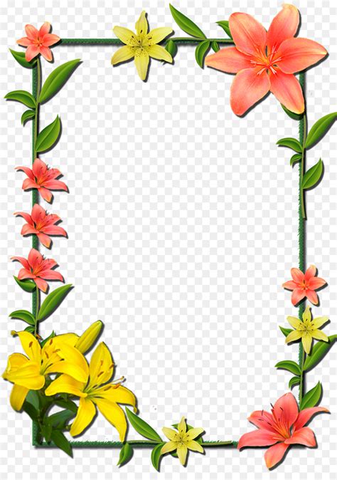 Free Flower Border Clip Art Images Here Are Some More High Quality