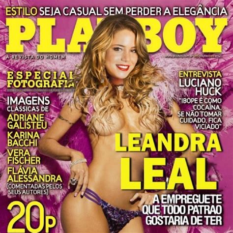 Leandra Leal Nua Pelada Na Revista Playboy Playboy Sexo Fotos De