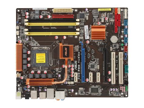 Open Box Asus P5q Pro Turbo Lga 775 Atx Intel Motherboard