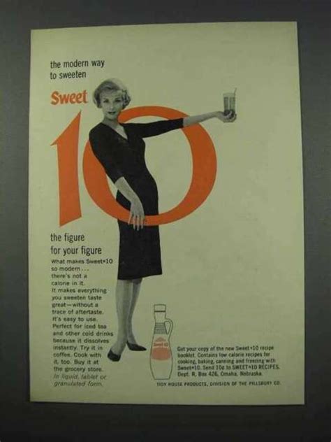 1961 Sweet 10 Sweetener Ad The Modern Way Ebay