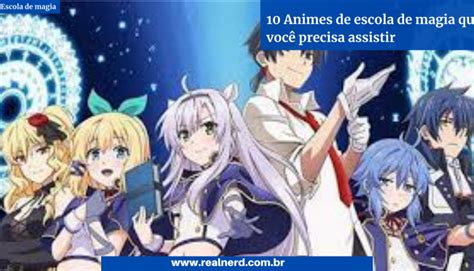 Top 10 Animes Escolares De Magiaromance Donde Del Protagonista Es