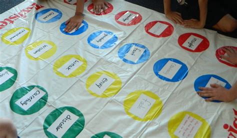 Today We Played Vocabulary Twister My Students Loved It And Hopefully