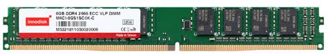 DDR4 ECC UDIMM VLP Sensor ECS