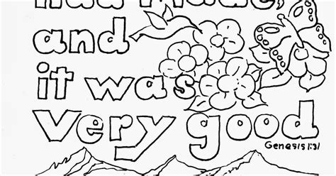 The Book Of Genesis Bible Coloring Page Coloring Pages