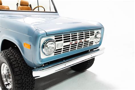 Brittany Blue Vintage Broncos Modernized Classic Ford Bronco Builds