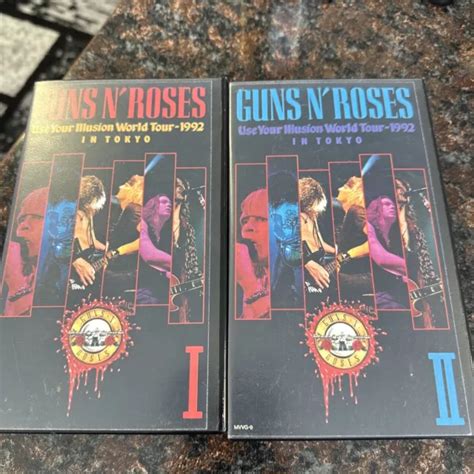 Guns N Roses Use Your Illusion I And Ii World Tour 1992 In Tokyo Vhs
