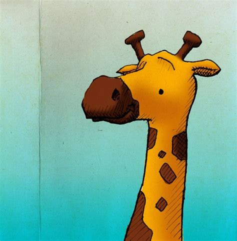 Giraffe By Brendan Zabarauskas Via Behance Giraffe