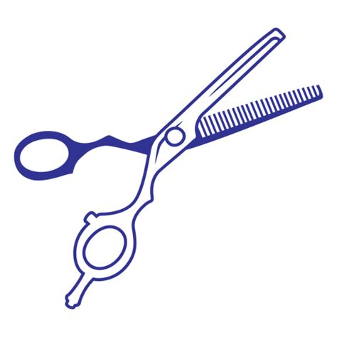 Simple Hair Cutting Scissor Filled Stroke Png And Svg Design For T Shirts