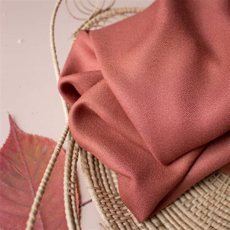 Atelier Brunette Crepe Chestnut Fabric