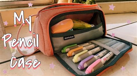 Roll of decorative duck tape®, $3 and up. What's in my pencil case // decorate my case with me - YouTube