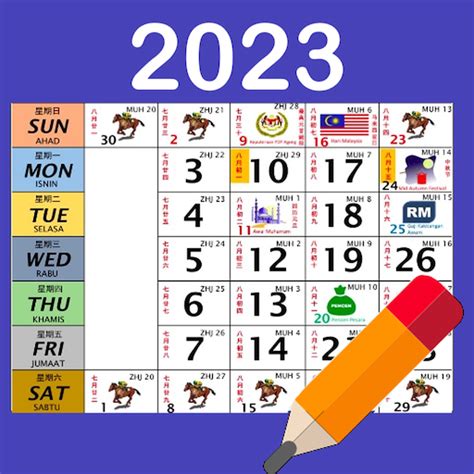 Calendar Kuda 2023 Malaysia Pdf Get Calendar 2023 Update