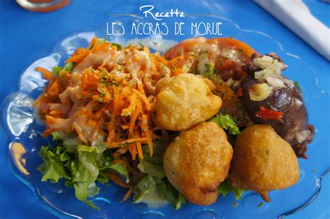 Cuisinons Les accras de morue antillais