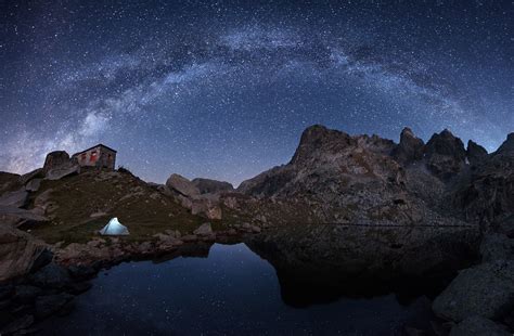 510 x 330 jpeg 33 кб. nature, Night, Stars, Milky Way, Landscape, Mountain, Rock ...
