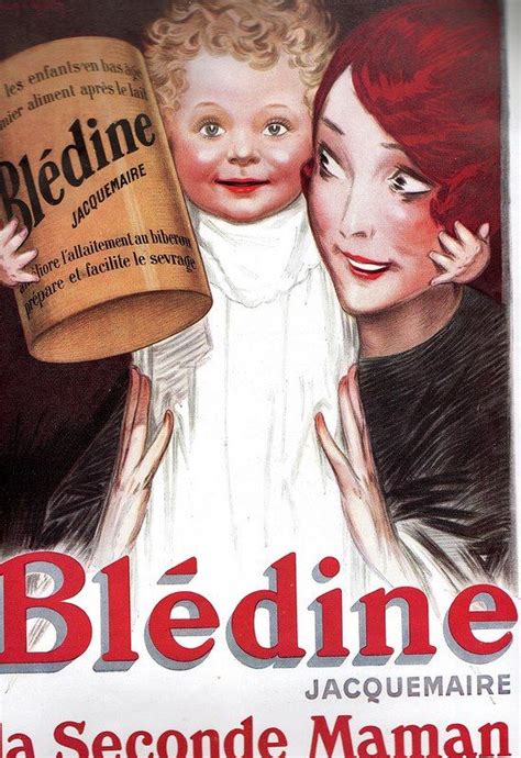 1930s Bledine Cereal French Adv Vintage Ads Vintage Advertisements