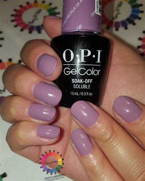 From The New Opi Fall Collection Opi Gelcolor Onehecklaofacolor