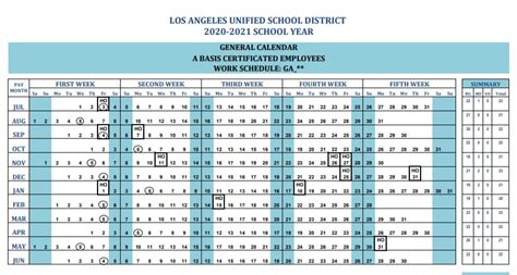 Lausd Payroll Calendar 2021 2022 Student Portal