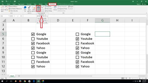 How To Insert Checkbox In Excel Sheet Printable Templates Free
