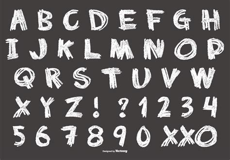 Check out amazing alphabet artwork on deviantart. Chalk Drawing Free Vector Art - (6152 Free Downloads)