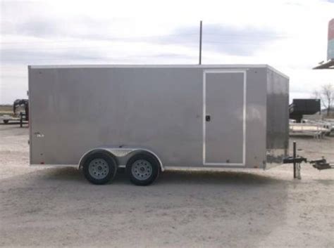 Look Trailers 7x16 Extra Tall Enclosed Cargo Box Trailer 3999
