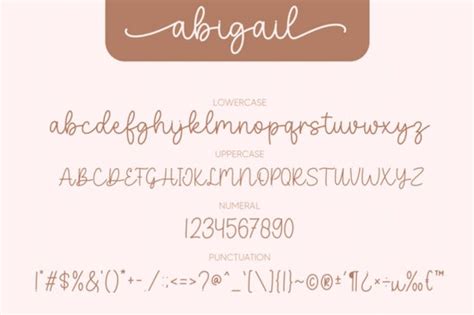 Abigail Font Dafont101