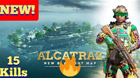 New Alcatraz Map Gameplay With 15 Kills In Battle Royal Mode In Call Of