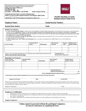Shdr Fsa Online Claims - Fill Online, Printable, Fillable ...