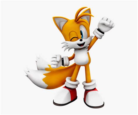 Tails Looking Happy Lk914 Sonic The Hedgehog Tails The Fox Hd Png