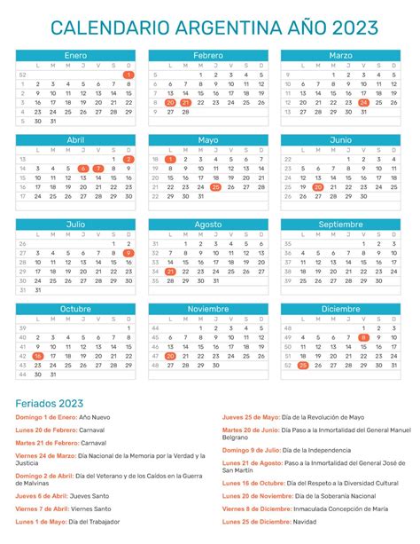 Calendario 2023 Argentina En 2021 Calendario Argentina Imprimir Sobres
