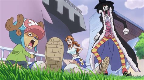 Ruffy Chopper Nami And Brook One Piece Anime Episode 784 Ruffy