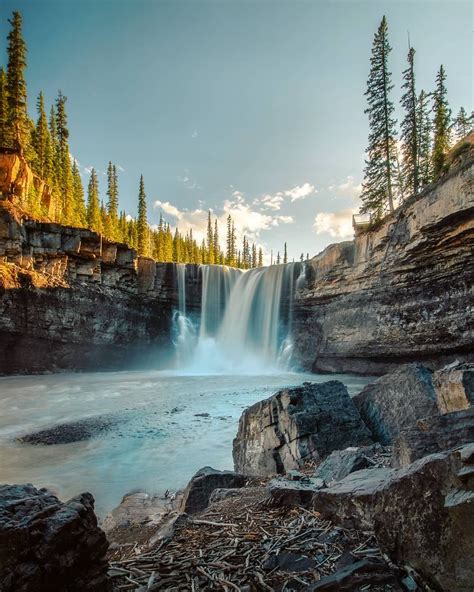 🇨🇦 Crescent Falls Near Nordegg Alberta By Dan Schykulski Photography