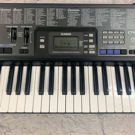 Casio Ctk 720 61 Key Keyboard Digital Piano Evolution Music