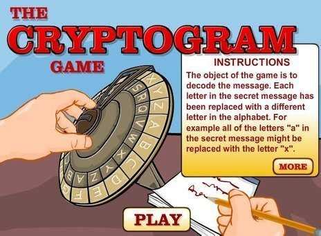 Puzzlemaker is a puzzle generation tool for teachers, students and parents. Librarian D.O.A.: Today's Cryptogram