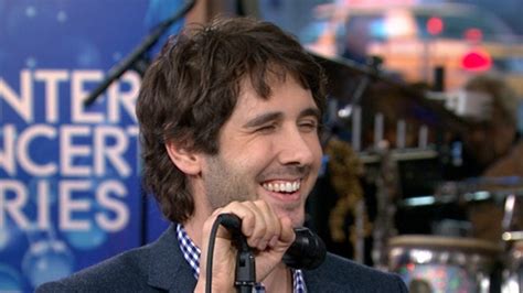 Josh Groban Interview On Gma Singer Discusses Rock N Roll