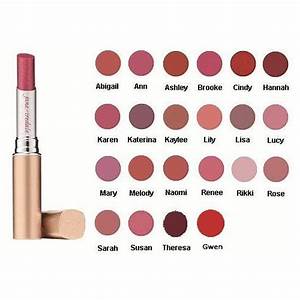  Iredale Lipstick Color Chart Iredale Lipstick Iredale