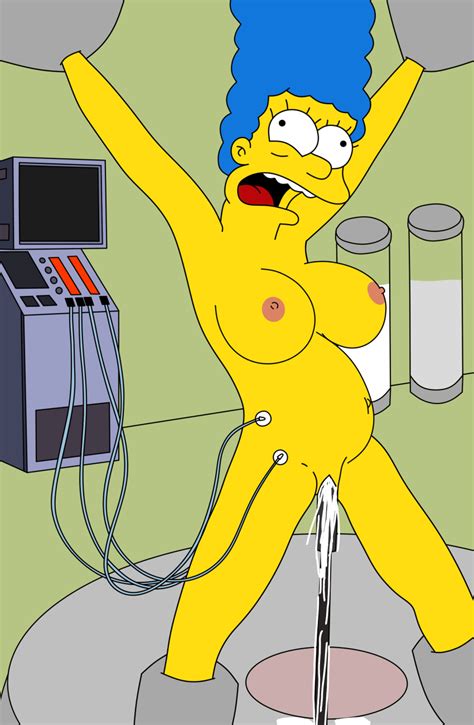 Rule 34 Bardock510 Big Belly Big Breasts Female Female Only Fucking Machine Marge Simpson Milf