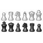 Chess Pieces Board Artwork Behance Creative Project