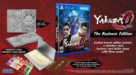 If you've got a ps4 or ps5, you're in luck — every game from the mainline franchise is available on either console. Yakuza 0 Business Edition pre-order is lackluster