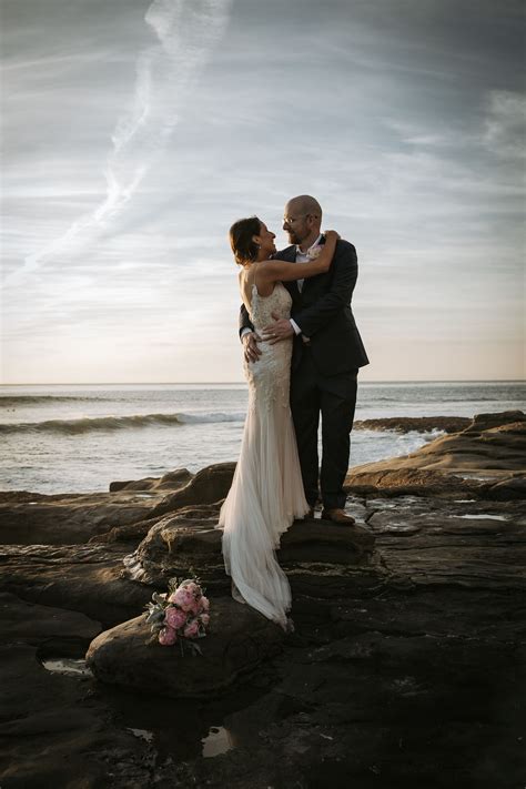 Elopement photo taken by ron the photographer in la jolla, california for a beach wedding with rev. San Diego Destination Beach Elopement Wedding # ...