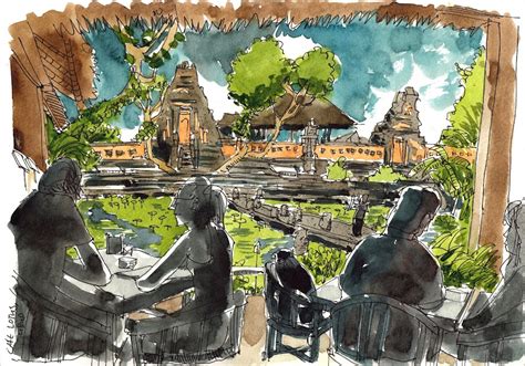 All The Sketches From My Bali Sketching Trip 2014 Parka Blogs