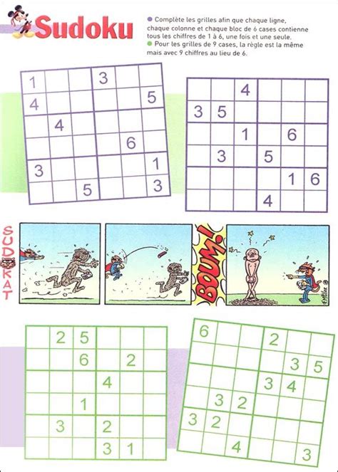 Maybe you would like to learn more about one of these? Jeux du sudoku à imprimer | Sudoku enfant, Sudoku et Mots ...