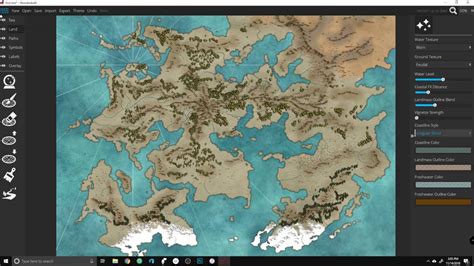 Creating Fantasy Maps With Wonderdraft Youtube