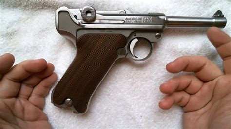 New Stainless Steel P08 Luger By Ofm Corp Youtube