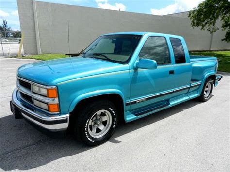 Find Used Nice 1996 Chevy Silverado 1500 Extended Cab Flareside Loaded