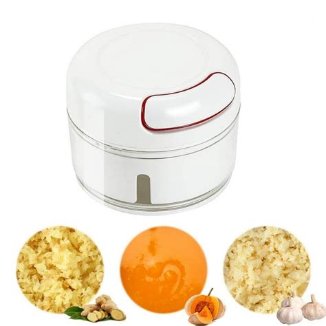 Amerteer Manual Food Chopper Processor For Onion Garlic Lettuce Tomato