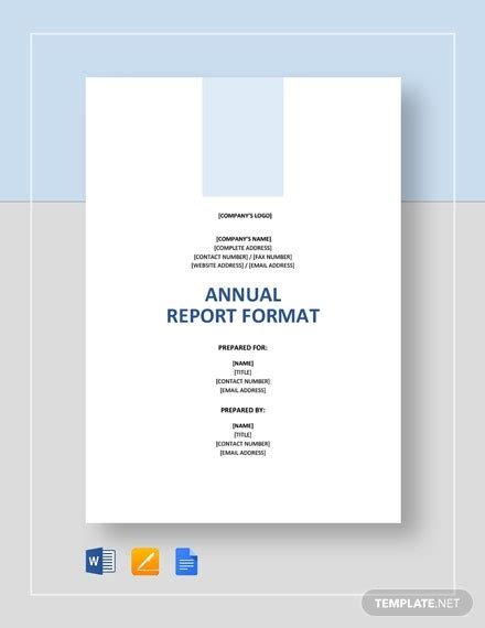 10 Formal Report Templates Ms Word Pdf Publisher Free And Premium