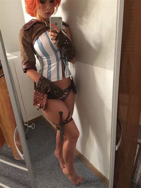 Jannet Incosplay Nude Triss Merigold Cosplay Leaked DirtyShip